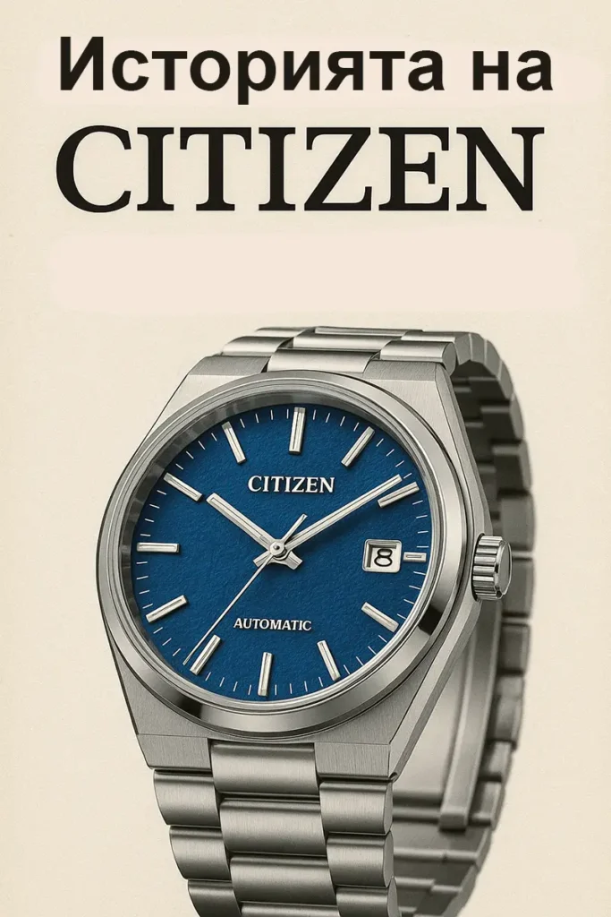 Часовник Citizen – съвършенство в иновацията и достъпния лукс 1 снимка за статия на тема историята на Citizen часовниците
