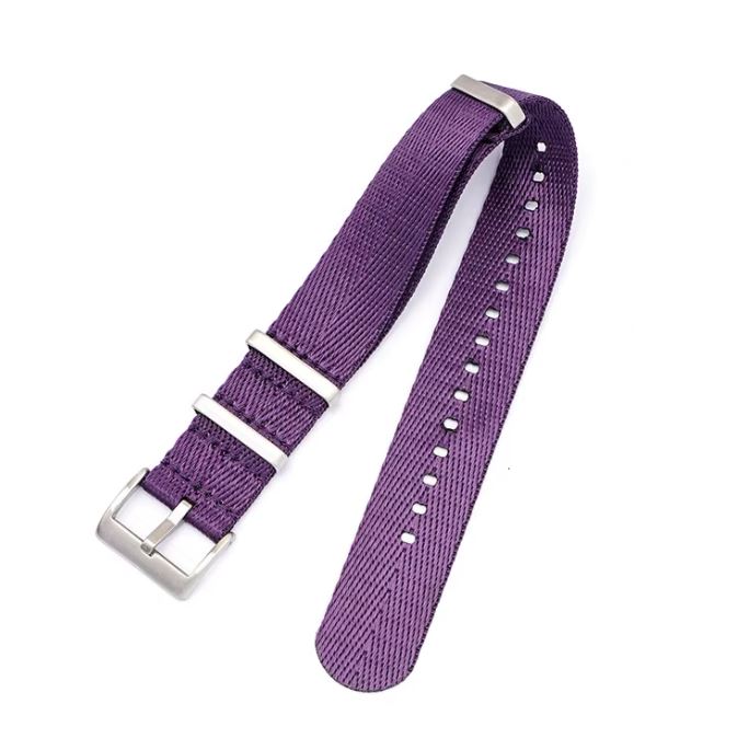 20мм лилава каишка за часовник - NATO Seatbelt